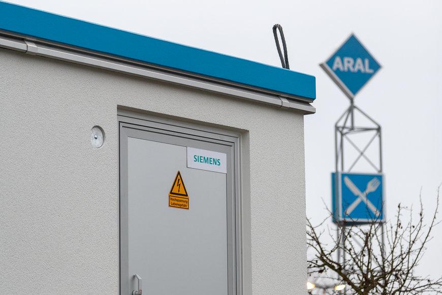 Siemens and Aral ready gas stations for mobility of the future